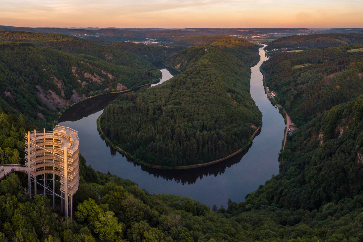 The Saarschleife is located less than an hour away by car from Luxembourg. Photo: Shutterstock