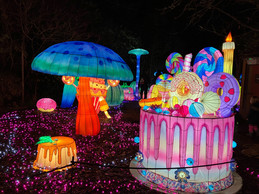 More cakes and sweets at the Amnéville Zoo light show. Photo: Lydia Linna/Maison Moderne