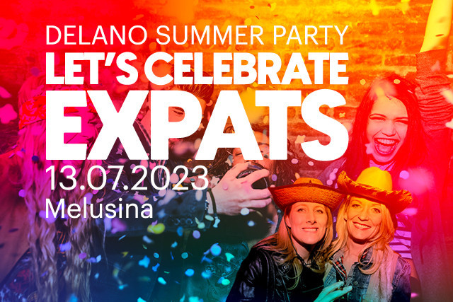 Delano Summer Party: Let's Celebrate Expats!  Illustration: Maison Moderne
