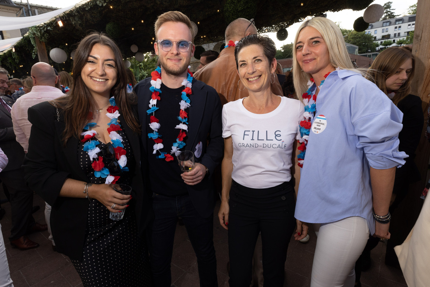 Cindy Moreira, Ruben Brangier (MBM Group Real Estate), Aline Puget (Maison Moderne) et Sabrina Muno (MBM Group Real Estate). (Photos: Guy Wolff/Maison Moderne)