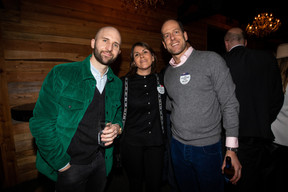 Simon Joly (Docify), Karla Gutierrez (Cielo team) et Christopher Georgeson (Docify). (Photo: Eva Krins/Maison Moderne)