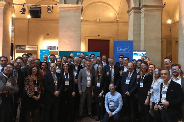 Photo of the Luxembourg delegation at the third Paris fintech forum from 30-31 January 2018 Ministry of Finance