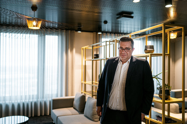 Deloitte Luxembourg managing partner John Psaila pictured at the company's Cloche d'Or premises Mike Zenari
