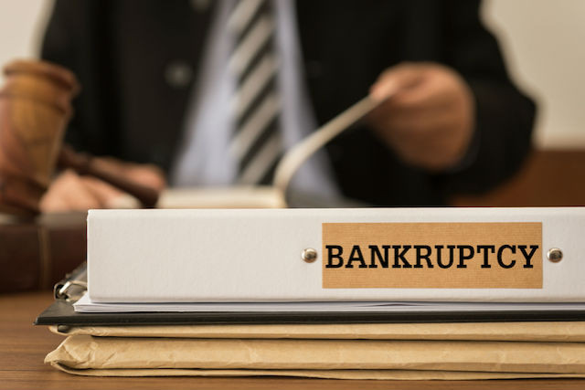 Bankruptcies were most common in the finance and insurance sector last year Shutterstock
