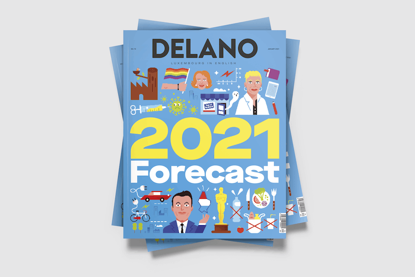 Delano’s January 2021 edition, on newsstands now Maison Moderne