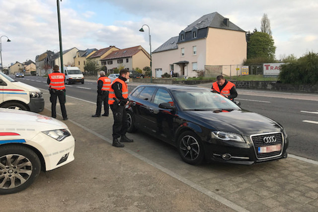 Luxembourg is one of 23 countries participating in the "Slow Down Europe" campaign.  (Photo: police.public.lu)