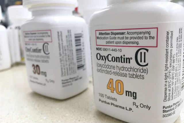 Court documents accuse the eight family members of purposely playing down the dangers of the prescription painkiller OxyContin, which is more potent than heroin or morphine Shutterstock