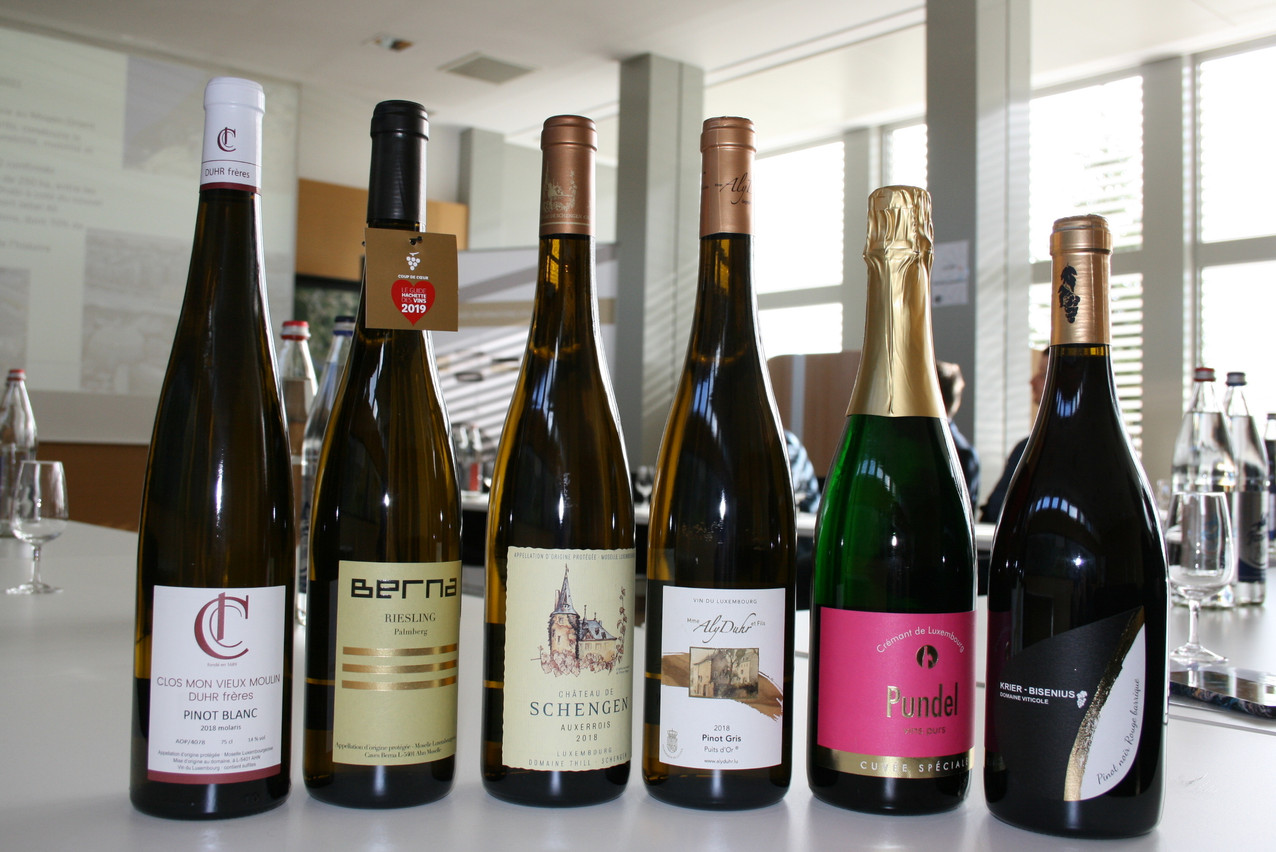 The Luxembourg wines that will be served at the Schengen Lounge at the Expo 2020 in Dubai over 6 months  MECO