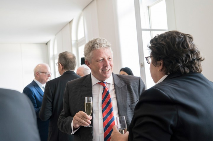 Marceline Goergen and Roy Reding are the lead candidates for the ADR city elections; the ADR had not yet released a complete list as of Tuesday 4 July.Pictured: Roy Reding at an event in July 2016. Maison Moderne