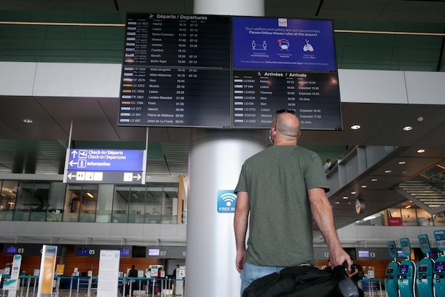 The number of passengers at Luxembourg airport dropped from 4.4m in 2019 to 1.4m last year Matic Zorman