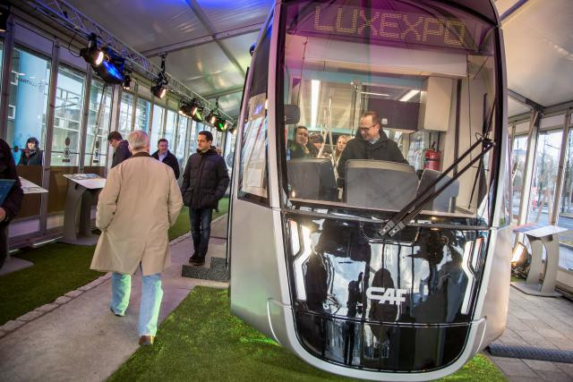 The first phase of Luxembourg's new tram network will be operational from 10 December Maison Moderne