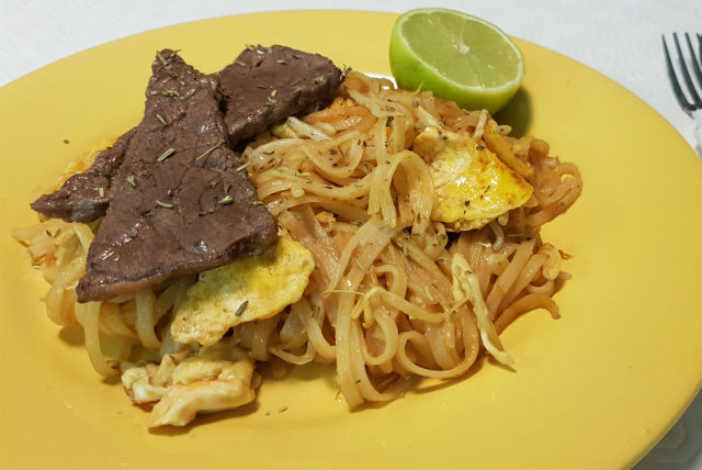 One of the most popular and delicious Thai recipes is Pad Thai, pictured Magaly Piscarel