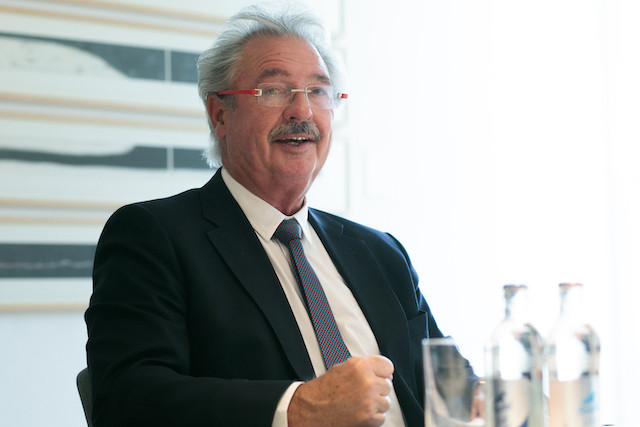 Foreign minister Jean Asselborn pictured at an event in 2019 Matic Zorman / Maison Moderne