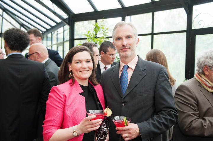 The Austrian ambassador, who is also a member of the Brexit working group, shares his first impressions of EU-UK talks, in an interview on 20 June with the public service broadcaster 100,7. Pictured: Austrian ambassador Gregor Schusterschitz with his wife Mara at the US embassy in May 2016. LaLa La Photo