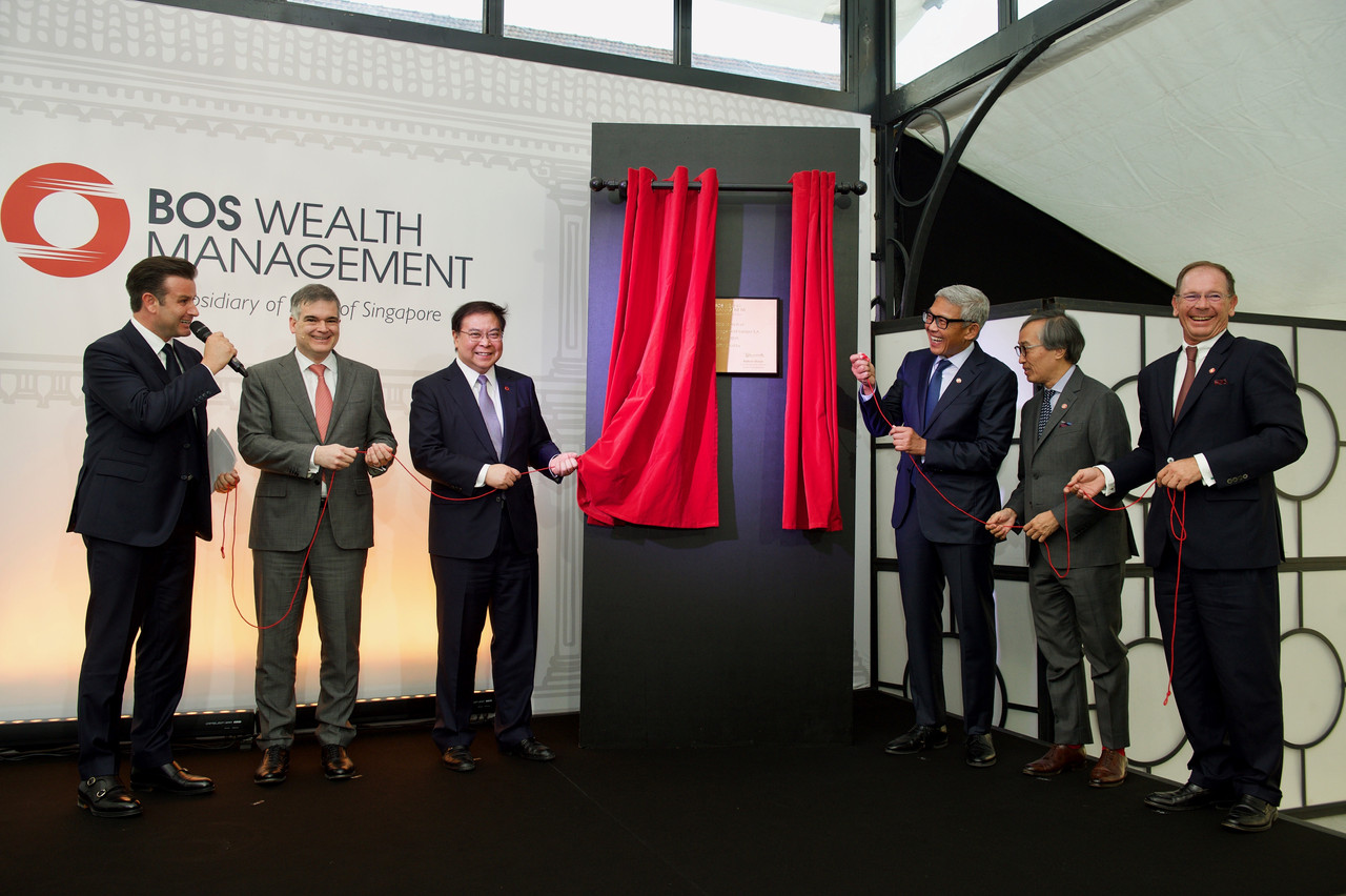 The BOS local subsidiary was inaugurated on 1 April Bank of Singapore