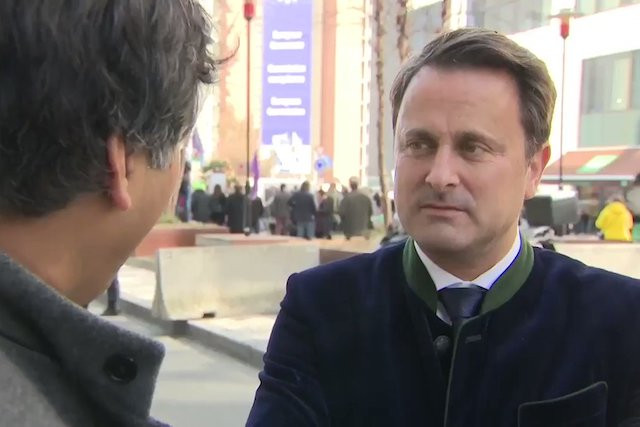 Bettel says Brexit talks not happening in “souk”
