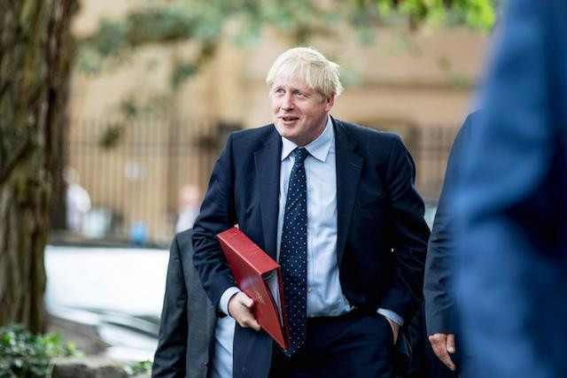 British prime minister Boris Johnson as seen during his September 2019 visit to Luxembourg Jan Hanrion/archives