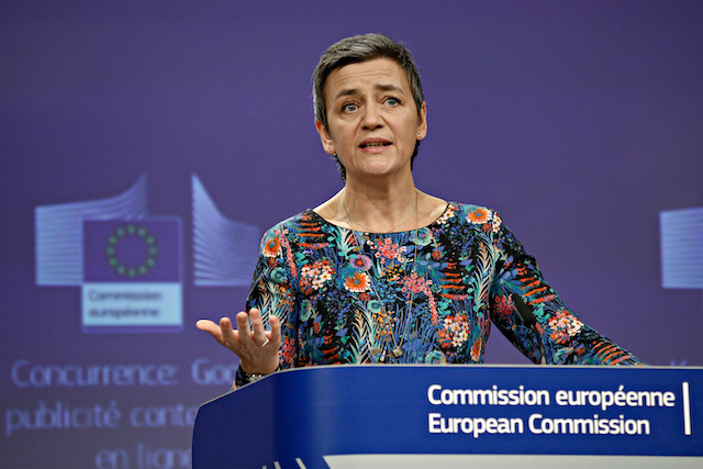EU commissioner for competition Margrethe Vestager, pictured, said fair competition is harmed if member states give certain multinational companies tax advantages not available to their rivals Shutterstock