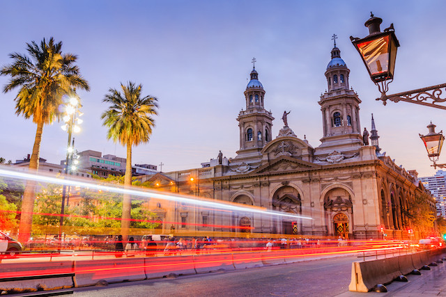 The Chilean capital of Santiago de Chile (shown here) will be one of five destinations now serviced by Cargolux in the region.  Shutterstock
