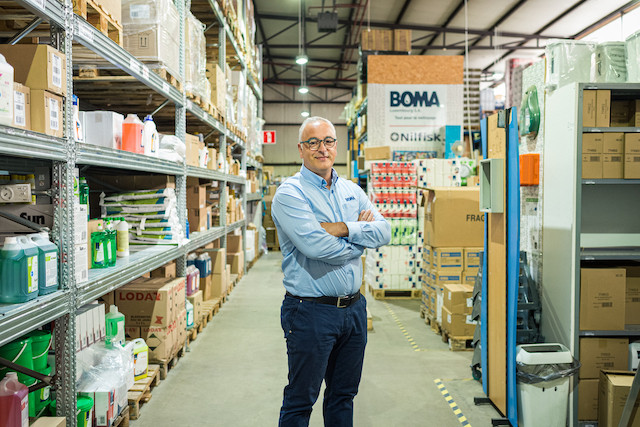 "I don't sell miracle products" says Boma country manager Antonio Caetano, pictured Mike Zenari