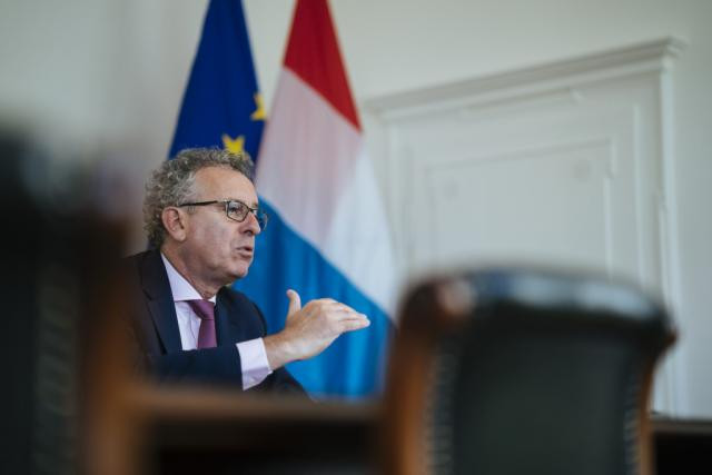 Pierre Gramegna, the DP finance minister, pictured in this archive photo, has introduced several tax filing reforms for cross-border commuters starting next year. Sven Becker