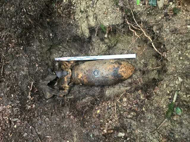 A WW2 bomb was found near Wincrange and destroyed safely by the Army on Wednesday 16 August SIP