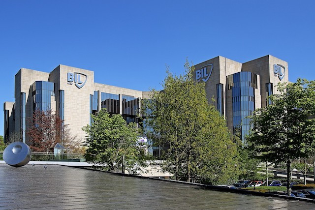 Banque internationale à Luxembourg, whose Hollerich offices are pictured, has been fined by the financial services authority BIL/archives