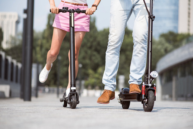 E-scooters in Luxembourg are currently treated the same as low-speed e-bikes Shutterstock