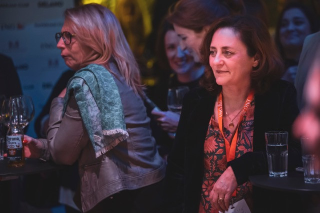 Ara Radio’s Lisa McLean (pictured at a Delano Live event in April 2019) has been spearheading the effort to save the community broadcaster. Maison Moderne