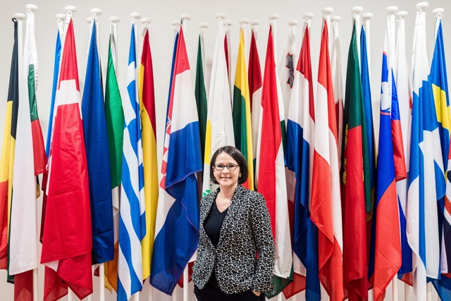 Yuriko Backes says fighting disinformation and busting myths about the European Union is crucial ahead of this week’s European Parliament elections. Mike Zenari