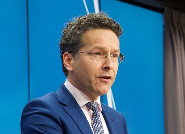 Jeroen Dijsselbloem, Eurogroup president, defends his remarks on southern EU countries “spending their money on alcohol and women” on 21 March 2017 at a press conference. European Union