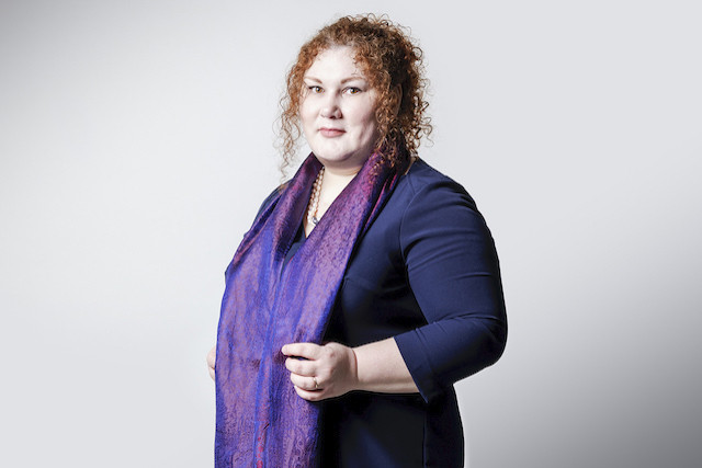 Gabriela Nguyen-Groza, Managing Partner of Amrop Luxembourg. ( Photo : Maison Moderne )