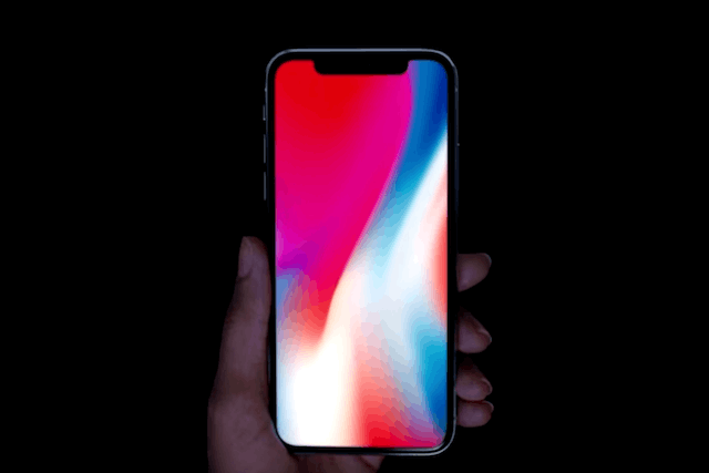 The eagerly anticipated iPhone X, pictured, provoked the strongest interest after the announcement and not just because of how it looks YouTube Screengrab