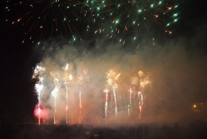 Diekirch, Ettelbruck and Junglinster have called off their fireworks because of draught and the increased risk of fire outbreaks on Thursday 22 June.Pictured: National Day fireworks in 2008. Luc Deflorenne