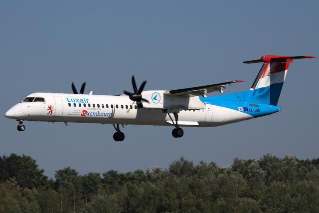 Archive photo of a Luxair aircraft. A Luxair plane en route for Rome was obliged to return to Luxembourg on Sunday Delano archive