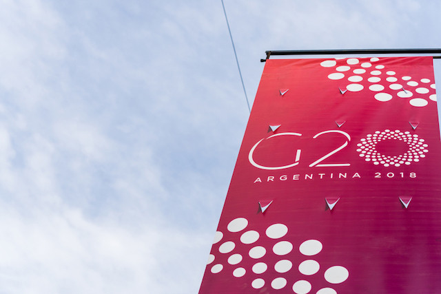 The 2018 G20 Buenos Aires summit will be the 13th meeting of group of 20 leaders Photo: Shutterstock Shutterstock