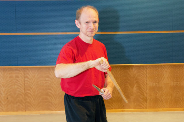 Romain Thiel (pictured), the sifu, shares his passion for martial arts with students of all ages LaLa La Photo
