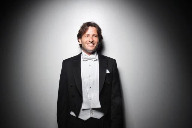 Gustavo Gimeno, pictured, began his international conducting career in 2012 Johann Sebastian Hanel