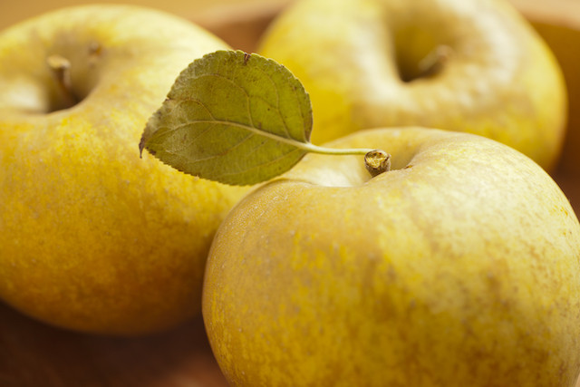 Tart apples such as Mutsu (or Crispin) work well for this recipe Shutterstock