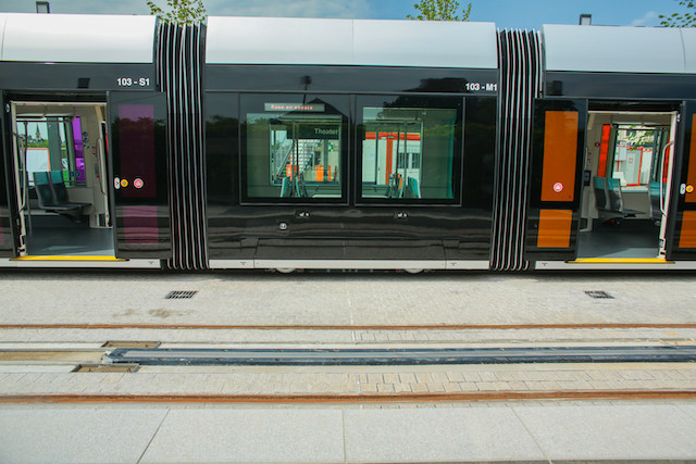 Archive photo shows the tram at the Theater tram station. The government has allocated €607m for the 2020 transport budget Matic Zorman/archives
