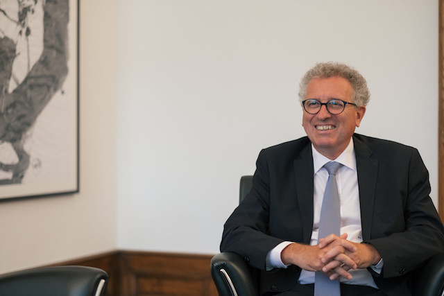 Luxembourg finance minister Gramegna is in the run for Eurogroup president Maison moderne/archives
