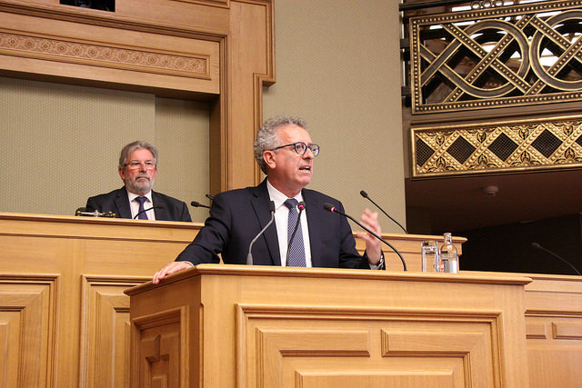 Finance minister Gramegna presented the programme for stability and growth on Wednesday 26 April to parliament. Chambre des députés