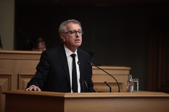 Pierre Gramegna, here delivering the 2019 budget in April, said he was pleased that Luxembourg’s VAT gap shrank to just 0.7% in 2017. Matic Zorman