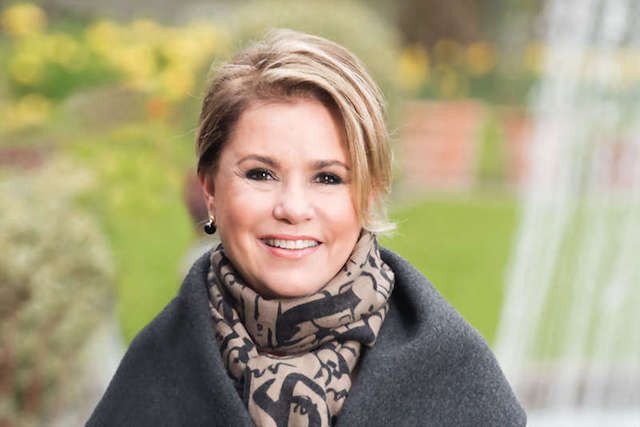 Luxembourg Grand Duchess Maria Teresa, pictured, will be among the more well-known people giving tours as part of Guide for one Day Cour Grand Ducale