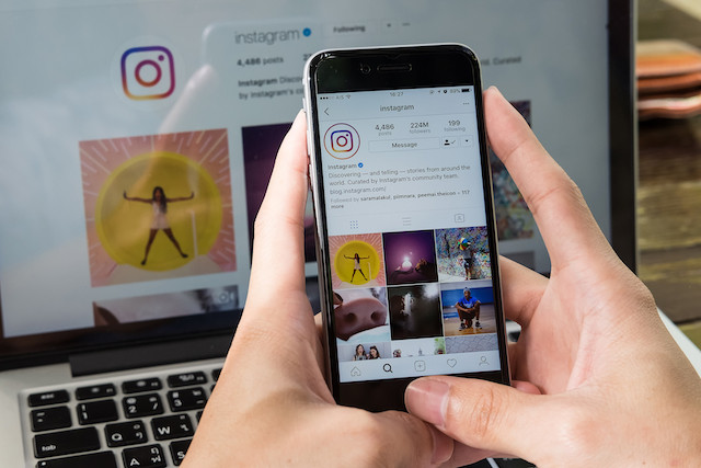 Over 200m Instagrammers visit at least one business daily, and one-third of the most viewed Instagram stories are from brands. Shutterstock