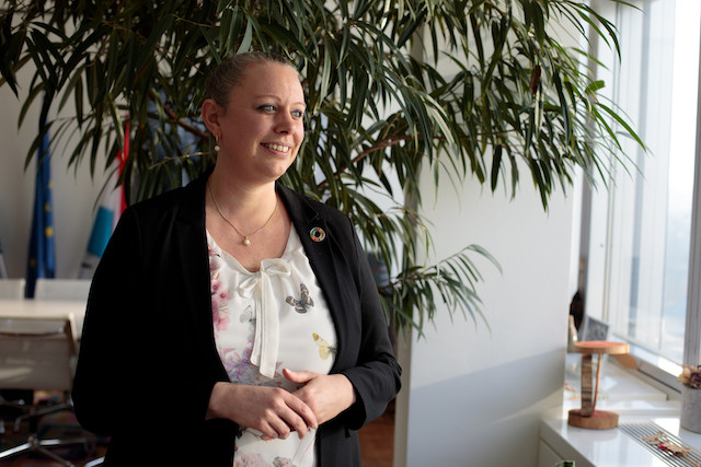 Carole Dieschbourg attended anti-nuclear protests with her mother as a child and continues the battle as Luxembourg’s environment minister. Matic Zorman