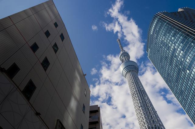 The Skytree tower in Japan. An archive photo from the November 2017 state visit SIP/Jean-Christophe Verhaegen