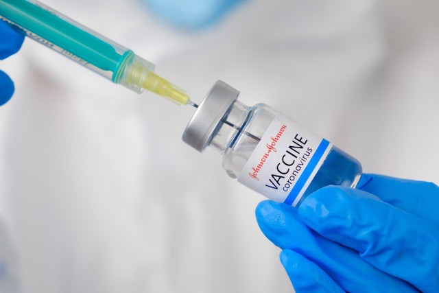 Vaccination via the Johnson & Johnson single jab is underway in Luxembourg Shutterstock