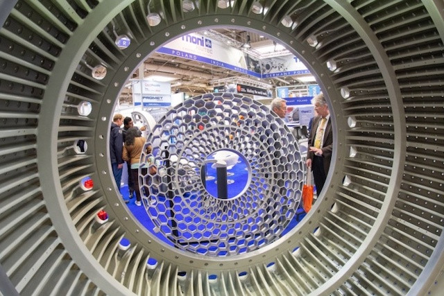The Hannover Messe (shown here in 2018) attracts 6,500 exhibitors, with over 200,000 visitors expected to attend from 80 countries.  Hannover Messe