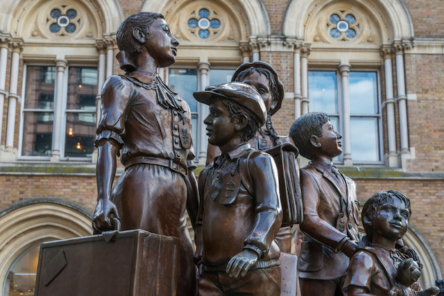 The kindertransport saved the lives of around 10,000 children and young people Shutterstock